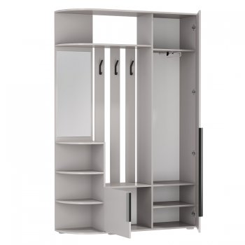 Прихожая Кармен-7 new кашемир (Олмеко) в Богдановиче - bogdanovich.mebel-e96.ru