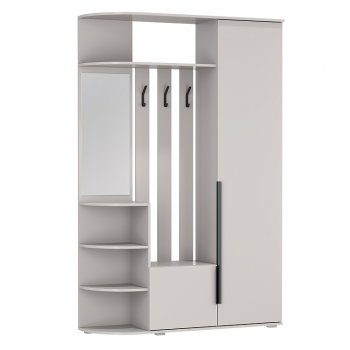 Прихожая Кармен-7 new кашемир (Олмеко) в Богдановиче - bogdanovich.mebel-e96.ru