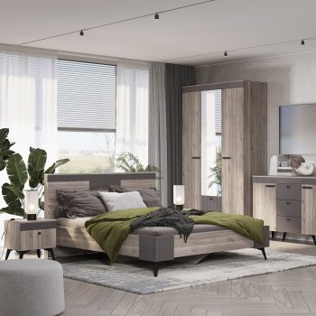 Кровать 1600 мм Кассандра КР-19 (БТС) в Богдановиче - bogdanovich.mebel-e96.ru