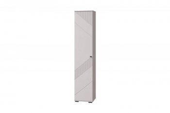 КАШЕМИР-прихожая Шкаф с 1дв. для платья и белья (выдв.штанг) (МЛК) в Богдановиче - bogdanovich.mebel-e96.ru