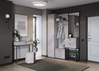 Прихожая Кашемир модульная (МЛК) в Богдановиче - bogdanovich.mebel-e96.ru