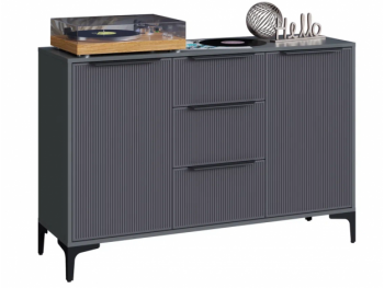 Комод Кимберли графит (Handis) в Богдановиче - bogdanovich.mebel-e96.ru