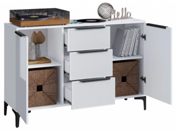 Комод Кимберли белый (Handis) в Богдановиче - bogdanovich.mebel-e96.ru