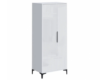 Шкаф 800 мм 2-створчатый Кимберли белый (Handis) в Богдановиче - bogdanovich.mebel-e96.ru