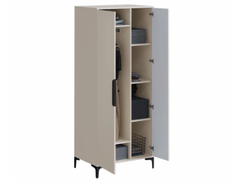 Шкаф 800 мм 2-створчатый Кимберли кашемир (Handis) в Богдановиче - bogdanovich.mebel-e96.ru