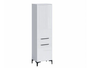 Пенал 550 мм Кимберли белый (Handis) в Богдановиче - bogdanovich.mebel-e96.ru