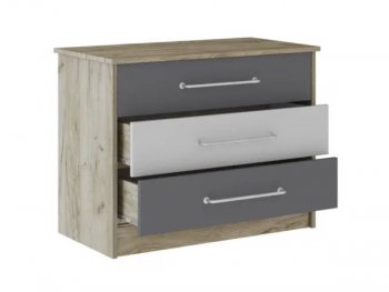 Комод Колибри Лофт серый (Текс) в Богдановиче - bogdanovich.mebel-e96.ru