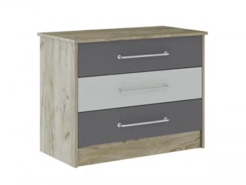 Комод Колибри Лофт серый (Текс) в Богдановиче - bogdanovich.mebel-e96.ru
