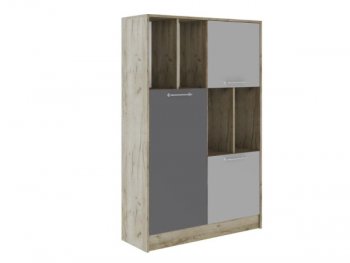 Пенал малый Колибри Лофт серый (Текс) в Богдановиче - bogdanovich.mebel-e96.ru