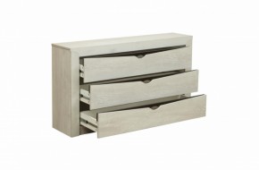 Комод 33.11 Лючия бетон пайн белый / венге (Олмеко) в Богдановиче - bogdanovich.mebel-e96.ru