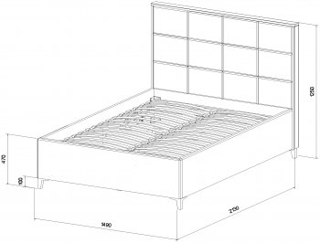 Кровать с подъемным механизмом Мега синий (Лин) в Богдановиче - bogdanovich.mebel-e96.ru