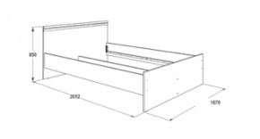 Кровать с ящиками Ольга-13 (1600) в Богдановиче - bogdanovich.mebel-e96.ru