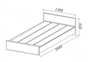 Кровать Классика 1200 в Богдановиче - bogdanovich.mebel-e96.ru