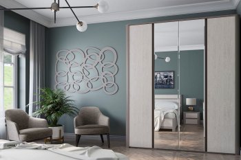 Спальный гарнитур Лацио, модульный (СБК) в Богдановиче - bogdanovich.mebel-e96.ru