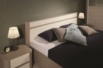 Кровать двуспальная Лацио (СБК) в Богдановиче - bogdanovich.mebel-e96.ru