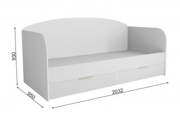 Набор детской мебели Лавис модульный белый софт (ДСВ) в Богдановиче - bogdanovich.mebel-e96.ru