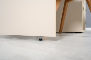 Стол письменный Лайт 12.163. сатин (Моби) в Богдановиче - bogdanovich.mebel-e96.ru