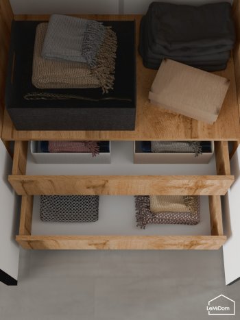 Шкаф с антресолью 800 мм Linnea MHR-2A-4 2450х800х510 (ДВ-М 11.1.25) в Богдановиче - bogdanovich.mebel-e96.ru