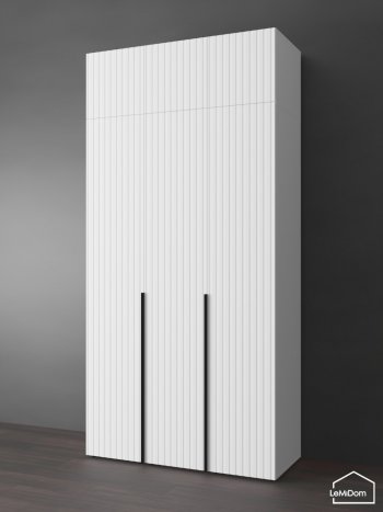 Шкаф с антресолью 1200 мм Linnea MHR-3A-2 2450х1200х510 (Белый-М 11.1.2) в Богдановиче - bogdanovich.mebel-e96.ru