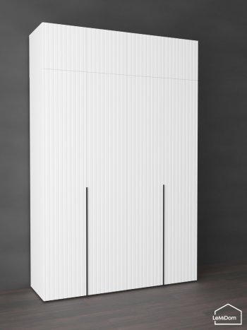 Шкаф с антресолью 1600 мм Linnea MHR-4A-1 2450х1600х510 (Белый-М 11.1.1) в Богдановиче - bogdanovich.mebel-e96.ru