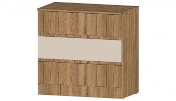 Комод 3 ящика Ленора вотан/Кашемир (Лин) в Богдановиче - bogdanovich.mebel-e96.ru