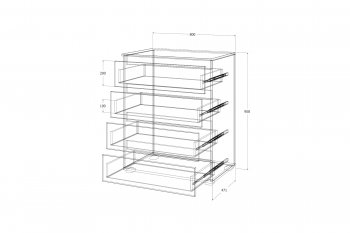 Комод Лиана золотой (Зарон) в Богдановиче - bogdanovich.mebel-e96.ru