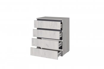 Комод Лиана графит (Зарон) в Богдановиче - bogdanovich.mebel-e96.ru