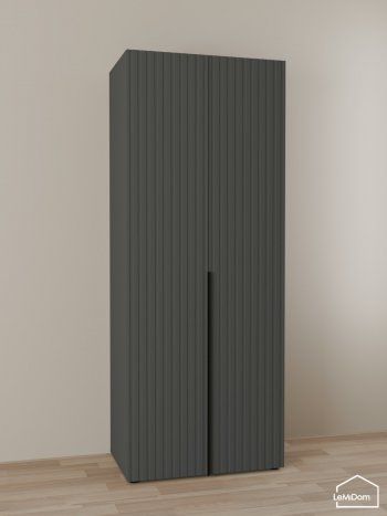 Шкаф Linnea MHR-2-3 2050х800х510 (Графит-М 11.1.25) в Богдановиче - bogdanovich.mebel-e96.ru