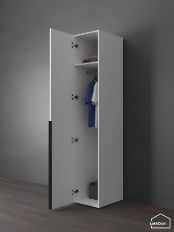 Шкаф Linnea MHR-1 2050х400х510 (Белый-М 11.1.1) в Богдановиче - bogdanovich.mebel-e96.ru