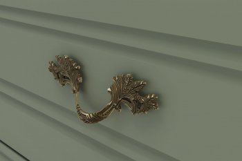 Комод 8 ящиков Лорето, зеленый самшит (БМ) в Богдановиче - bogdanovich.mebel-e96.ru