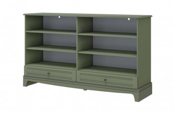 Комод 4 двери 2ящ. Лорето, зеленый самшит (БМ) в Богдановиче - bogdanovich.mebel-e96.ru