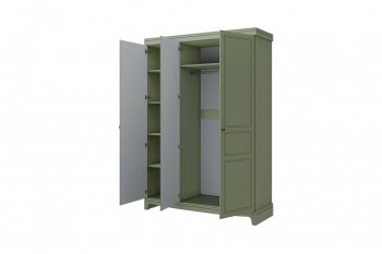 Спальный гарнитур Лорето, модульный, зеленый самшит (БМ) в Богдановиче - bogdanovich.mebel-e96.ru