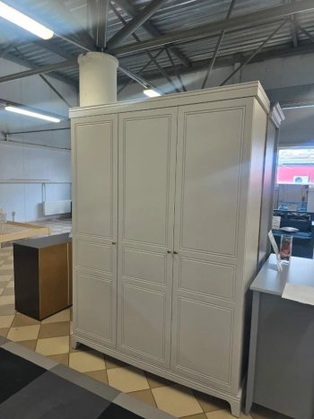 Шкаф 1500 мм распашной ШР-3 Лорето, льняной (БМ) в Богдановиче - bogdanovich.mebel-e96.ru