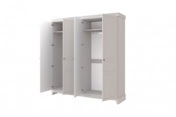 Шкаф 2000 мм распашной ШР-4 Лорето, льняной (БМ) в Богдановиче - bogdanovich.mebel-e96.ru