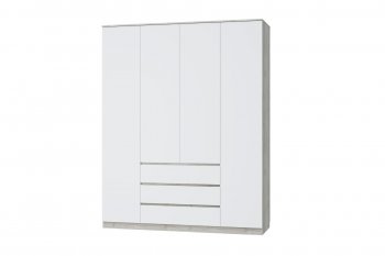 Шкаф 3160 мм для одежды Лори (МЛК) в Богдановиче - bogdanovich.mebel-e96.ru