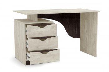 Стол письменный Лючия 33.23 бетон (Олмеко) в Богдановиче - bogdanovich.mebel-e96.ru