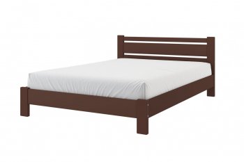 Кровать из массива Милс орех (БМ) в Богдановиче - bogdanovich.mebel-e96.ru