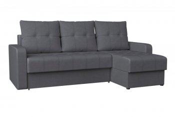 Диван угловой Парма БНП (стандарт) Монако 07 (темно-серый) 1 кат (Редмисон) в Богдановиче - bogdanovich.mebel-e96.ru