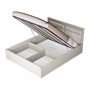 Кровать с подъемным механизмом Монако КР-16 Кашемир (БТС) в Богдановиче - bogdanovich.mebel-e96.ru