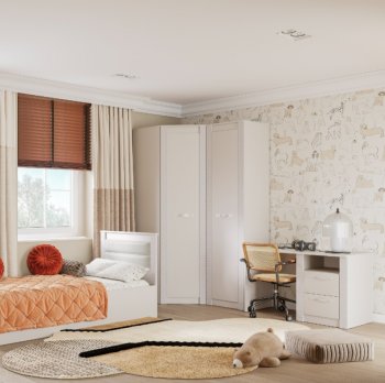 Набор детской мебели Монако Кашемир (модульный) (БТС) в Богдановиче - bogdanovich.mebel-e96.ru