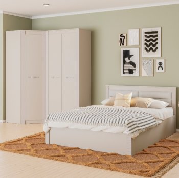 Спальный гарнитур Монако Кашемир (модульный) (БТС) в Богдановиче - bogdanovich.mebel-e96.ru