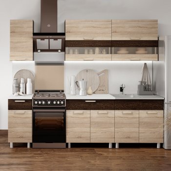 Кухонный гарнитур Монтана 2000 мм (БТС) в Богдановиче - bogdanovich.mebel-e96.ru