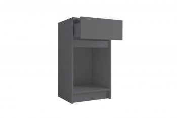 Тумба для обуви с 1ящ. Мори МПТ400 графит (ДСВ) в Богдановиче - bogdanovich.mebel-e96.ru