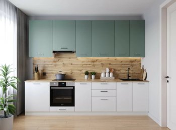 Кухонный гарнитур высокий Муссон 3000 мм (Санвут) в Богдановиче - bogdanovich.mebel-e96.ru