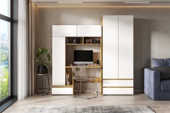 Стол компьютерный Некст-1 + Шкаф (СВ) в Богдановиче - bogdanovich.mebel-e96.ru