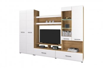 Стенка Ненси 1 дуб золотой (Гор) в Богдановиче - bogdanovich.mebel-e96.ru