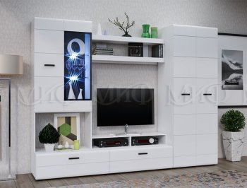 Стенка Нэнси new Вариант-4 (Миф) в Богдановиче - bogdanovich.mebel-e96.ru