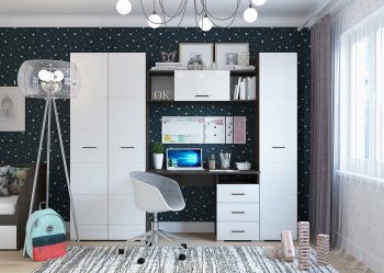 Набор детской мебели Ненси модульный (Гор) в Богдановиче - bogdanovich.mebel-e96.ru