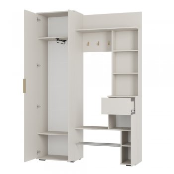 Прихожая Ницца ПР-04 Кашемир (БТС) в Богдановиче - bogdanovich.mebel-e96.ru