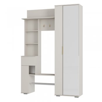 Прихожая Ницца ПР-04 Кашемир (БТС) в Богдановиче - bogdanovich.mebel-e96.ru